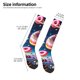 thumbnail image 2 of Balery Starry Sky Colorful Donut Calcetines novedosos Calcetines deportivos Calcetines hasta la rodilla Calcetines de algodón Calcetines originales y geniales, 2 of 6
