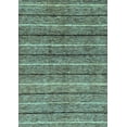 thumbnail image 1 of Ahgly Company Indoor Rectangle Abstract Light Blue Modern Area Rugs, 2' x 3', 1 of 4
