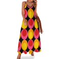 thumbnail image 1 of Vestido sin mangas retro mod de los años 60 vestidos de noche para mujer vestidos de dama verano 2024, 1 of 7