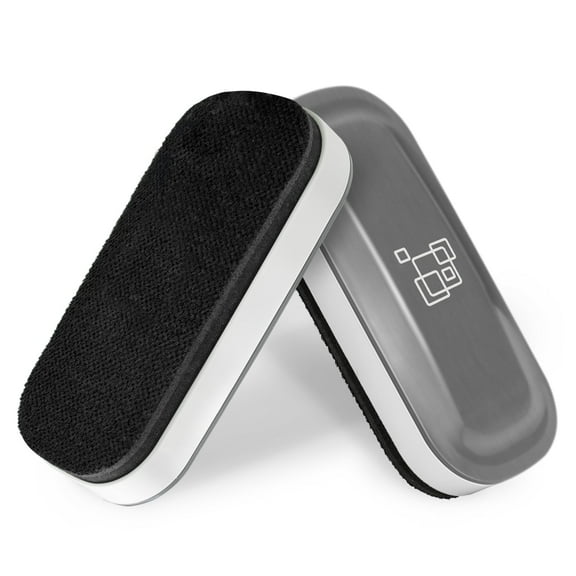 Maxtek Magnetic Dry Erase Eraser, 2 Pack, Chalkboard Eraser Washable & Reusable, for Glassboard,Whiteboard,Home,Office