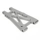 thumbnail image 5 of Brazo oscilante inferior trasero de aleación de aluminio de 2 uds apto para vehículo todoterreno KYOSHO 4WD Optima 1/10 RC (plateado), 5 of 8