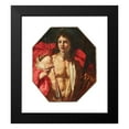 thumbnail image 2 of Alessandro Rosi 20x23 Black Modern Framed Museum Art Print Titled - Saint Sebastian, 2 of 5