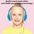 thumbnail image 2 of Coby CVHK851BL Child's On Ear Headphones, Blue, 2 of 5
