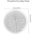 thumbnail image 2 of LYD 6 almohadillas de repuesto para fregona Bissell 2124 2039A Spinwave Hard Floor Mop LYD Para Bissell 2124 2039A, 2 of 2