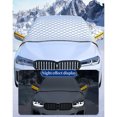 thumbnail image 6 of Steadline Car Windshield Snow Cover,Thickened Magnetic Frost Protector,Full Protection Winter Car Cover,All Season Vehicle Shelter,Essential Winter Driving Accessory,Holiday Car Gadget, 6 of 6