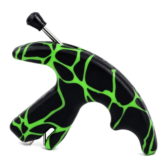 Shihaoyuan Bow Release with Thumb Trigger, Green Lightweight Plastic Archery Release Aid for Compound Bow Accessories, Archery Bow Hunting Tool.
