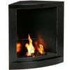 Tanglewood Black Corner Gel Fireplace