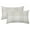 Cream White and White, variant on Pack of 2 Retro Checkers Plaids Polyester Linen Soft Decorative Throw Pillow Covers Home Decor Cushion Case for Sofa Bedroom-Yellow and White-12''x20''-Yellow and White