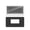 Black, variant on Magnetic Name Badge Holder with Clear Acrylic Window, Durable ID Tag Holder for Office, Events, Conferences, Secure and Easy Attachment, Pack of 1