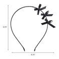 thumbnail image 5 of Scunci 1pk Bow Headband Fast Fashion, 5 of 6