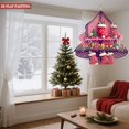 thumbnail image 4 of Metal Hanging Christmas Tree-Shaped Wind Decorations - Festive Garden Spinners with Vibrant Holiday Patterns for Yard Decor, 4 of 7