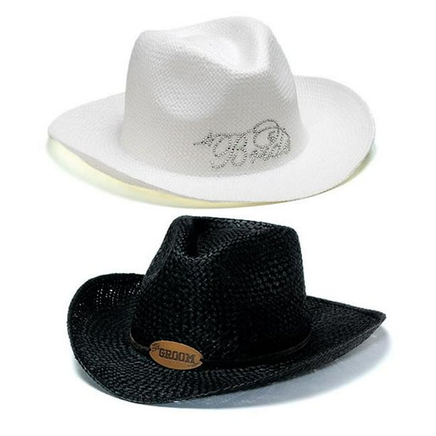 Download White Bride Cowboy Hat Gif