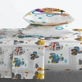 thumbnail image 3 of Moonbug Blippi How Does This Work Blue 7 Piece Full Bed Set with Sham, 100% Microfiber, 3 of 5