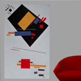 thumbnail image 1 of Wallhogs Malevich Suprematist Composition (1915) Wall Mural, 1 of 2