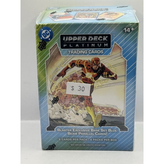 Collectible 2026 Upper Deck Platinum DC Blaster Box - Factory Sealed