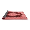 thumbnail image 2 of Ahgly Company Indoor Round Medallion Red Traditional Area Rugs, 7' Round, 2 of 4