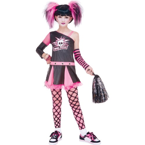 Gothic Cheerleader Child Halloween Costume - Walmart.com