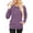 Mauve, variant on TARAINYA Women Long Sleeve Oversized Sweatshirt Casual Crewneck Pullover Kangaroo Pockets X Decoration