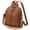 Brown, variant on Leather Backpack for Women Cute Small Backpack, Light Weight Fashion for Work Travel Daily Backpack