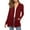 Wine, variant on Hauaitttt Women's Long Sleeve Open Front Cardigan Casual Loose Lightweight Cardigans with Pockets Fall Clothes for Women Sweater Winter Cardigan Sweaters for Women Fall Hoodies for Women 1950s
