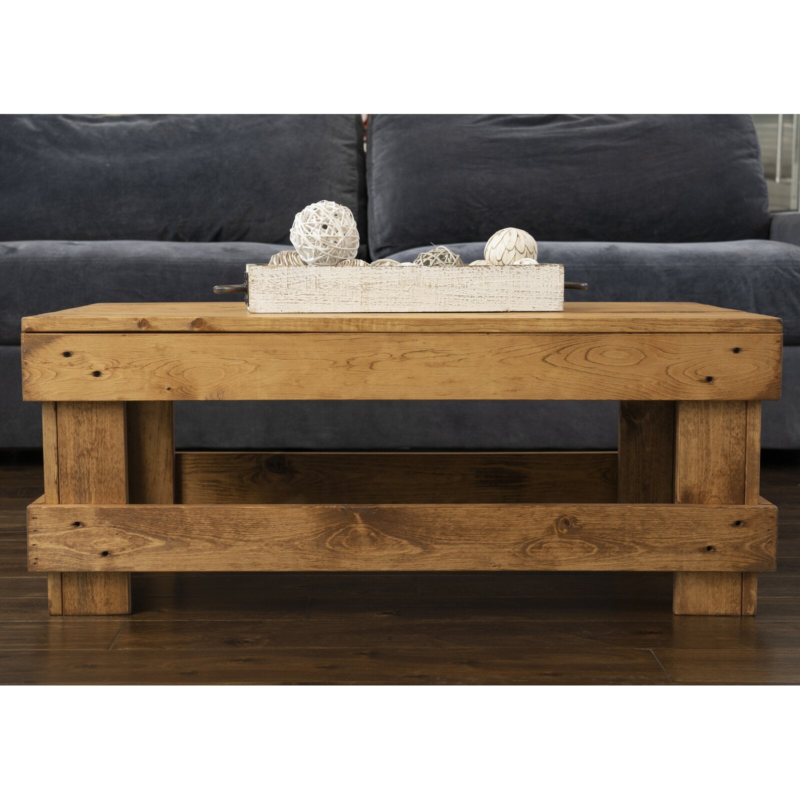 Coughlin Solid Wood Coffee Table Walmart