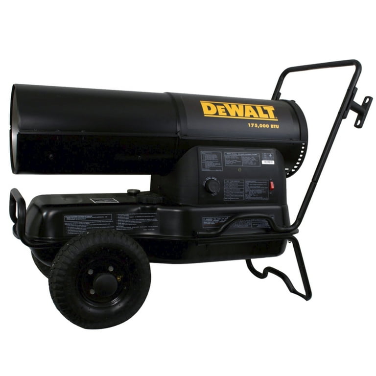 DeWalt 175,000 BTU/hr. 4250 sq. ft. Forced Air Kerosene Heater - Walmart.com