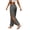 Dark Gray, variant on High Slit Harem Pants Women Pilates Dance Harem Trousers High Waist Soft Fashion Loose Casual Sport Yoga Pants Black XXL(XXL)
