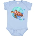 thumbnail image 3 of Inktastic Fort Lauderdale, Florida Swimming Sea Turtle with Bubbles Boys or Girls Baby Bodysuit, 3 of 5