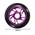 thumbnail image 5 of Sportact Electric Scooters,100mm Pro Scooter Wheels With Bearings Aluminum Alloy Wheel Hub High Elasticity,Outdoor Sports, 5 of 10