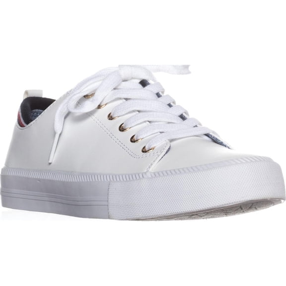 Womens Tommy Hilfiger Two Fashion Sneakers, White Multi