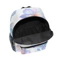 thumbnail image 6 of FORMRS School Backpack with Front Zippered Pocket 12" Student Travel Daypack, Pastel Flower Pattern, 6 of 6
