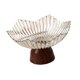 thumbnail image 1 of Bandeja para servir con pedestal para fruta. Decoración moderna, versátil y creativa para el hogar. Blanco claro, 1 of 9
