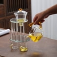 thumbnail image 2 of Fire Kirin 6 Cup Clear Magnetic Glass Teapot, 2 of 5