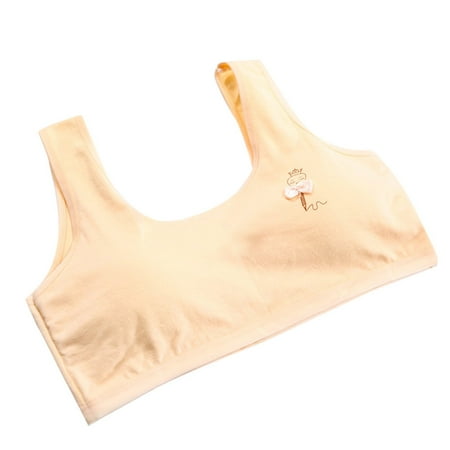 

Naughtyhood Bras For Women Valentines Day Gift Bras For Women New Lovely Girls Printing Underwear Bra Vest Children Underclothes Sport Undies on Clearance