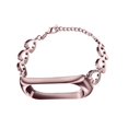 thumbnail image 2 of Correa de reloj en forma de corazón Yuyangstore Acero inoxidable rosa ajustable 16-26 cm, 2 of 9