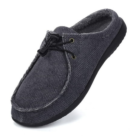 

Men s House Slippers Slippers with Arch Support Memory Foam House Shoe for Men Orthotic Shoes for Indoor Outdoor_Size 8_Khaki