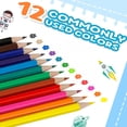 thumbnail image 2 of 432 Count Colored Pencils Bulk, 12 Assorted of color pencils，36 Packs Pre-sharpened Colored Pencils for Kids, School Supplies of Color Pencil bulk classroom, 2 of 4
