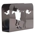 thumbnail image 3 of Servilletero con forma de caballo, servilletero con forma de caballo, servilletero de papel de hierro, servilleteros verticales, artesanía excepcional, 3 of 14