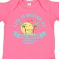 thumbnail image 4 of Inktastic Life's Better at the Beach Girls Baby Bodysuit, 4 of 5