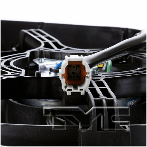 TYC 620980 Dual Radiator and Condenser Fan Assembly Fits 2006 Infiniti G35