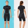 thumbnail image 3 of DIVE SAIL Traje de buceo 3MM Pantalones cortos de manga corta resistentes al desgaste Traje de neopreno Servicio prolongado Sensación de cuerpo fresco Accesorio de surf mujer negro M Scienceny OD019360-03, 3 of 7