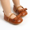 thumbnail image 3 of Yoyauz Baby Girl Mary Jane Shoes Anti Slip Rubber Sole Ballet Slippers Princess Dress Wedding Shoes Newborn Kids Shoes Toddler Shoes, 3 of 6