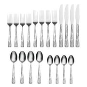 Oneida Tuscany 20-Piece Mirror Stainless Steel Flatware Set (Service for 4)