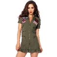 thumbnail image 2 of Disfraz de Adulto Leg Avenue Tallas Pequeñas Khaki/Green, 2 of 3