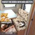 thumbnail image 5 of Yuyamidu Cactus RV Dinette Cushion Covers RV Stretch Sofa Seat Slipcovers Highland Cow Camper Cushions Slipcover Camper Decorations for Inside Gifts for RV Campers Decor, 5 of 7
