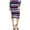 Black, variant on Rachel Roy Womens Striped Sweater Pencil Skirt, Multicoloured, Small