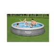 thumbnail image 3 of Bestway 57375E-BW 13ft x 33in Round Inflatable Above Ground Swimming Pool Kit, 3 of 7