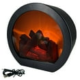 thumbnail image 1 of Fireplace Lantern Touch Switch LED Fireplace Lantern Simulation Log Fire Place Lantern USB and Battery Powered Fire Lamp, 1 of 9
