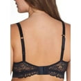 thumbnail image 2 of Women's Bali DF6591 Lace Desire All Over Lace Convertible Wirefree Bra (Black 3X), 2 of 2