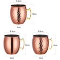 thumbnail image 5 of Joernso 550ml Beer Cup Eco-friendly Corrosion Resistant Stainless Steel Copper Plated Beer Cup for Dorm, 5 of 8